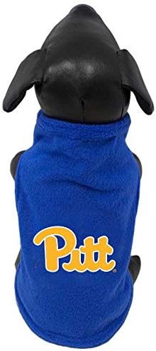 Руното Hoody за кучета NCAA Pittsburgh Пантърс, X-Small