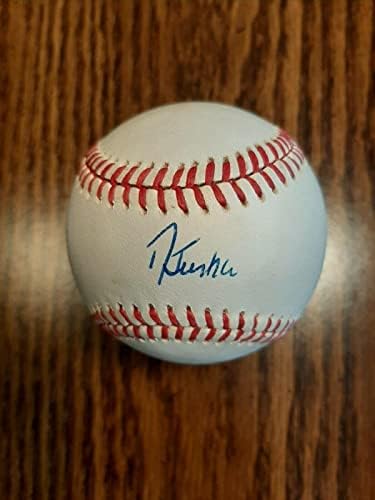Дейвид Джастис подписа Автограф Auto ONL Baseball PSA/ DNA Certified Autograph - Бейзболни топки с автограф