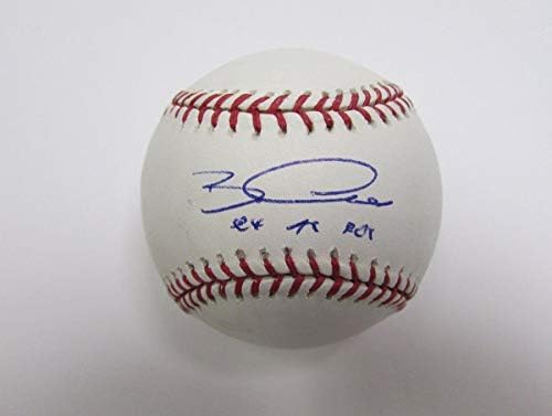 Боби Кросби inscr 04 A2 ROY С автограф OML Baseball JSA 138011 - Бейзболни топки с автографи