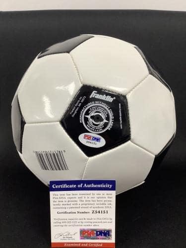 Футболна топка с Автограф от Пеле по време на световното Първенство по футбол CBD с Автограф Колоездене удар PSA/DNA