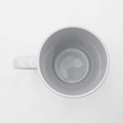 В света най-добрия Дизайнер за ремонт на кафе машини Designsify, Бяла Кафеена Чаша на 15 унция, Керамични Чаена Чаша,