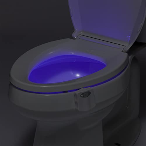 Лампа за сигурност за тоалетна Medline, Сензор за движение, 16 Опции за промяна на цвят, Работи на батерии, Подходяща