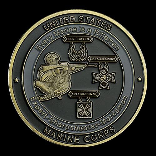 Експерт по сувенирам на Корпуса на морската пехота на САЩ Снайперист-сигурен изстрел Всеки морски пехотинец - това възпоменателна