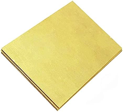 Латунная плоча Меден лист фолио, Месинг лист 200x300 мм Месинг метал Широко се използва при разработването на продукта