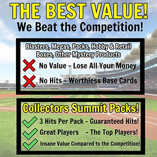 КОЛЕКЦИОНЕРИТЕ на срещата на ВЪРХА в MLB Бейзбол Graded Мистерия Pack | Съдържа 3 Карти | 1 картата PSA или БГД | 1 Auto