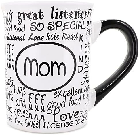 Чаша за мама Вила Крийк, Голяма, 16 грама. Керамични Кафеена чаша за мама, Подаръци за Деня на майката. Подаръци за мама