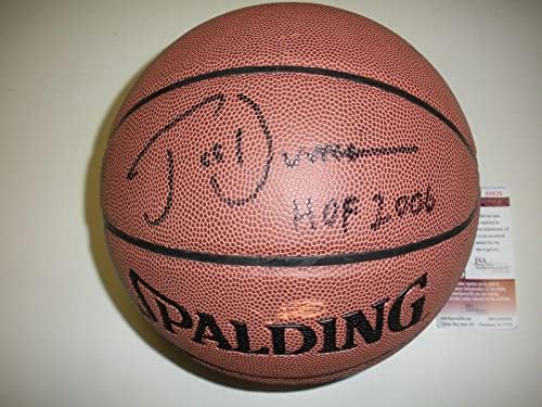 Джо Dumars Пистънс, Копито, JSA / coa Подписан Баскетбол - Баскетболни топки с автографи