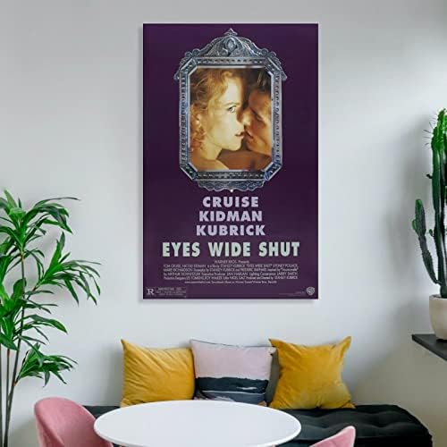 Плакат с широко Затворени очи от филма 2 Картини върху Платно, Постери И Щампи Стенни Художествени Картини за Всекидневна