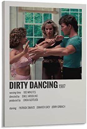 Плакат на филма Мръсни танци от 1987 Плакат на филма (5) Плакати с Картини върху платно И Щампи Стенни Художествени Картини