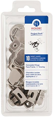 Профили Hickory VP5125-14 Project Collection Value Pack Панта на еврорамке с полирано покритие (10 опаковки), блестящ