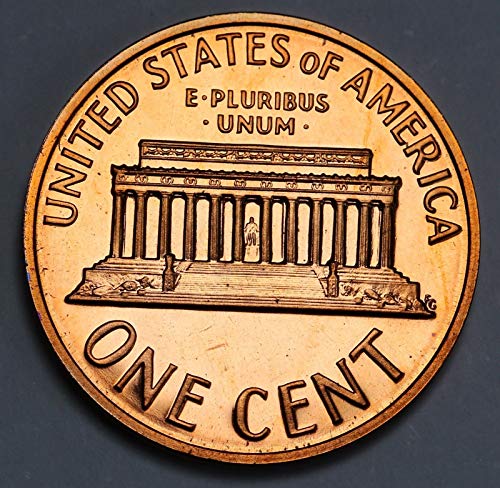 Монетен двор на САЩ , 1968 г., паметника на Линкълн , Пени Цент от Скъпоценния камък