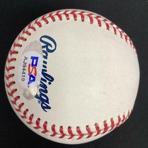 Ясиэль Пуиг подписа бейзболни топки Rawlings Dodgers на Maya Indians Auto All-Star PSA / Бейзболни топки С ДНК-автограф