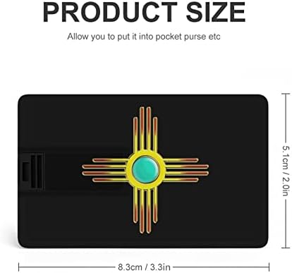 Kostadin Sun Pueblo Ню Мексико USB Флаш Дизайн на Кредитна Карта, USB Флаш Устройство Персонализиран Ключ Memory Stick